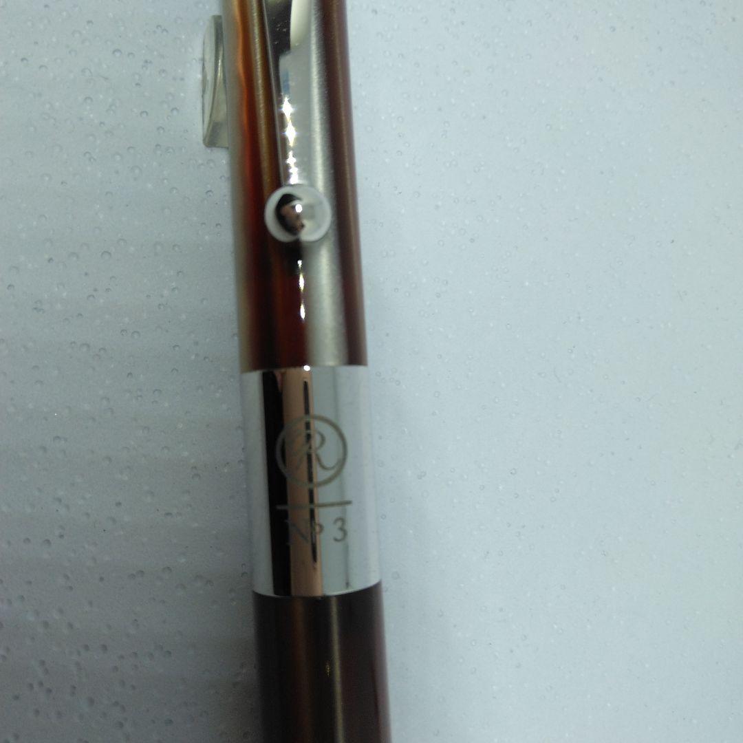 希少　ROMEONo.3 R222　マーブルブラウン　ボールペン