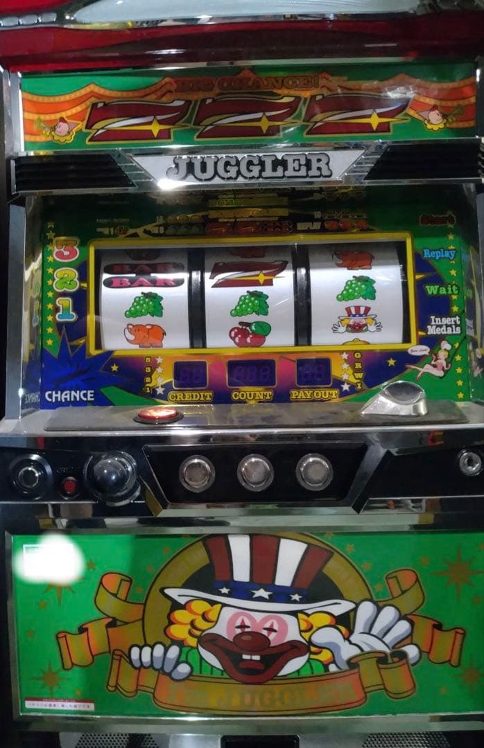 アイムジャグラー 6号機 不要機、無段階ボリューム、家庭用電源付き