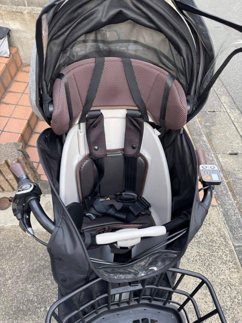 ギュットクルームフロントチャイルドシート NCD490SレインカバーNAR194