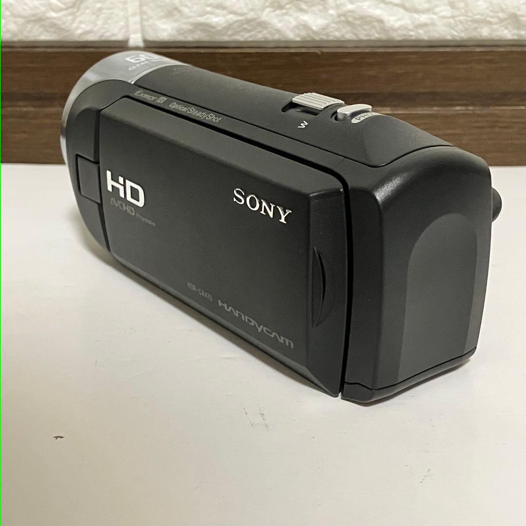 【極美品】SONY ハンディカム HDR-CX470 デジタルビデオカメラ