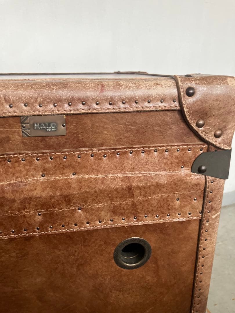 アスプルド　halo ハロ　パリストランク　本革　レザー　キャビネット