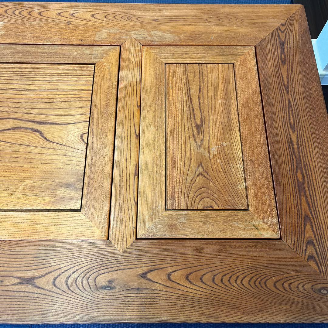 座卓　ローテーブル　囲炉裏　木製引き出しつき　レトロ　アンティーク家具