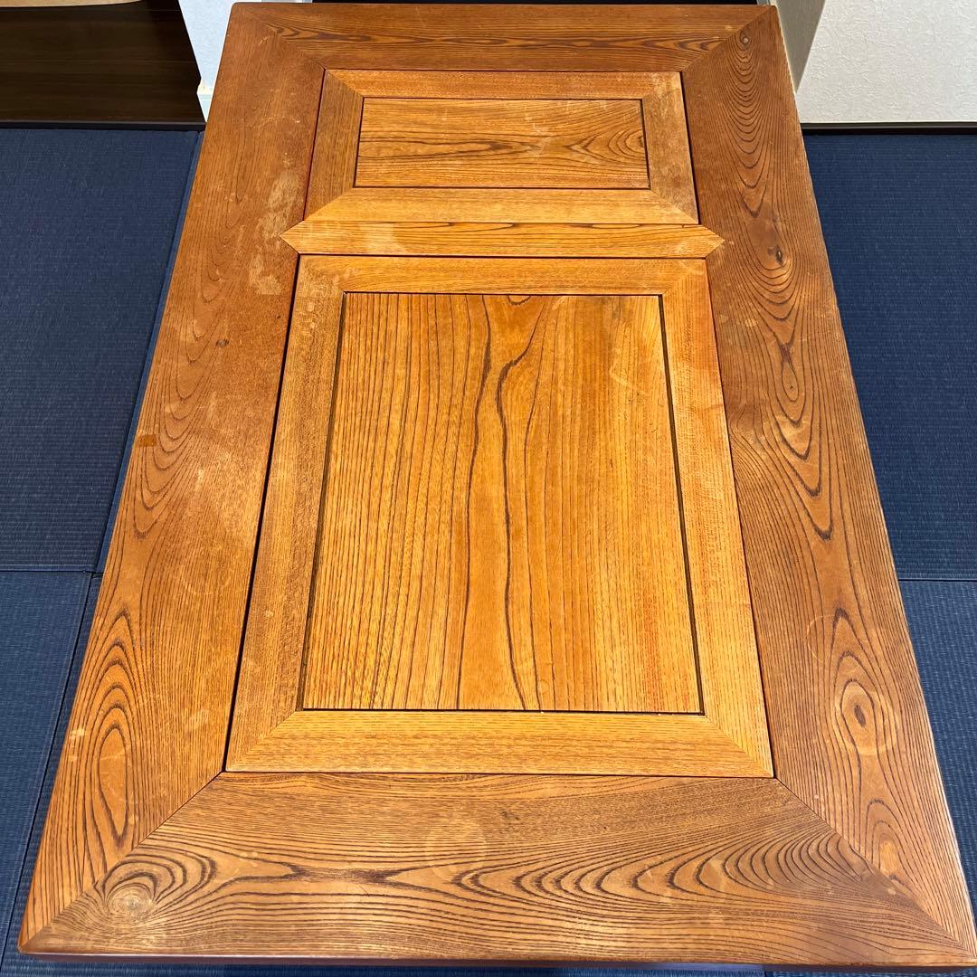 座卓　ローテーブル　囲炉裏　木製引き出しつき　レトロ　アンティーク家具