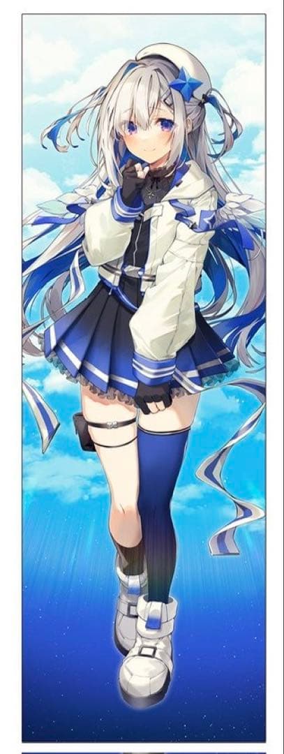 ホロライブ　天音かなた　等身大タペストリー