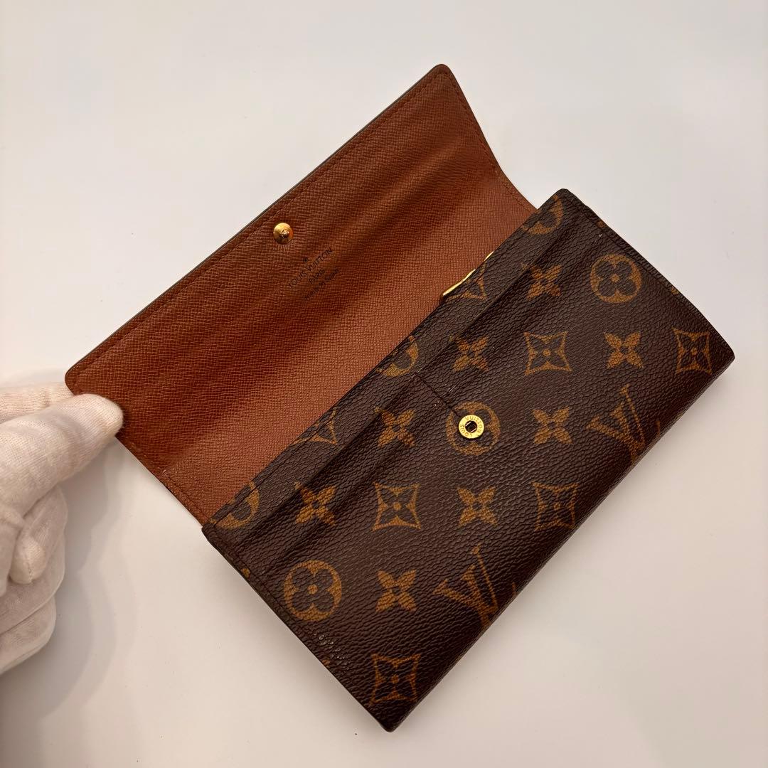 ✨鑑定済み✨ルイヴィトン✨モノグラム✨ポルトフォイユサラ 二つ折り財布