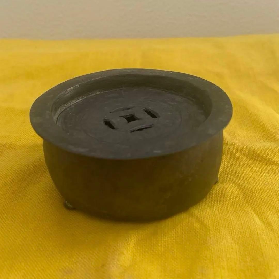 茶道具 唐物 錫 建水 煎茶道具 旧家蔵出