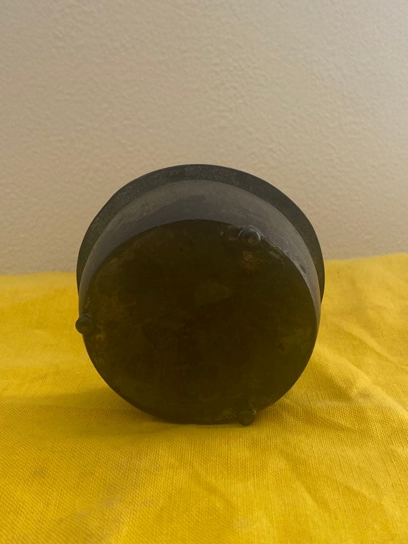 茶道具 唐物 錫 建水 煎茶道具 旧家蔵出