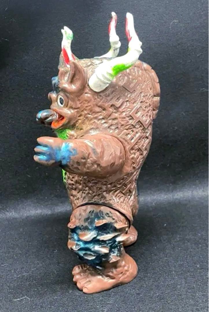 【昭和当時物】■ マルサン ミクラス ソフビ / カプセル怪獣 ウルトラセブン