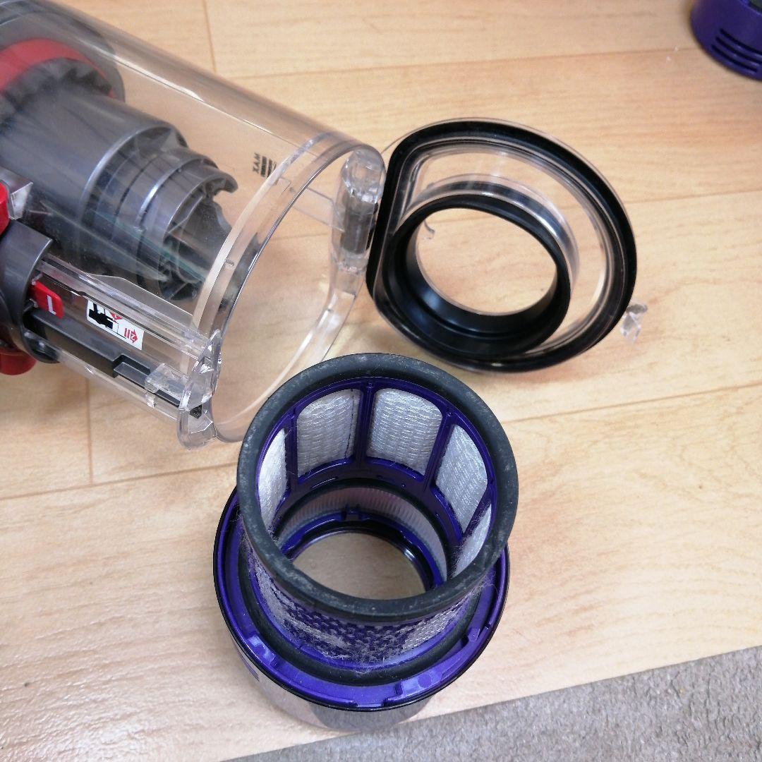 ダイソン V11 SV14本体 強化トリガー交換 分解清掃済みバッテリー57分