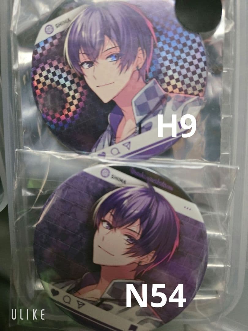 浦島坂田船 志麻 Toni9ht 缶バッジ