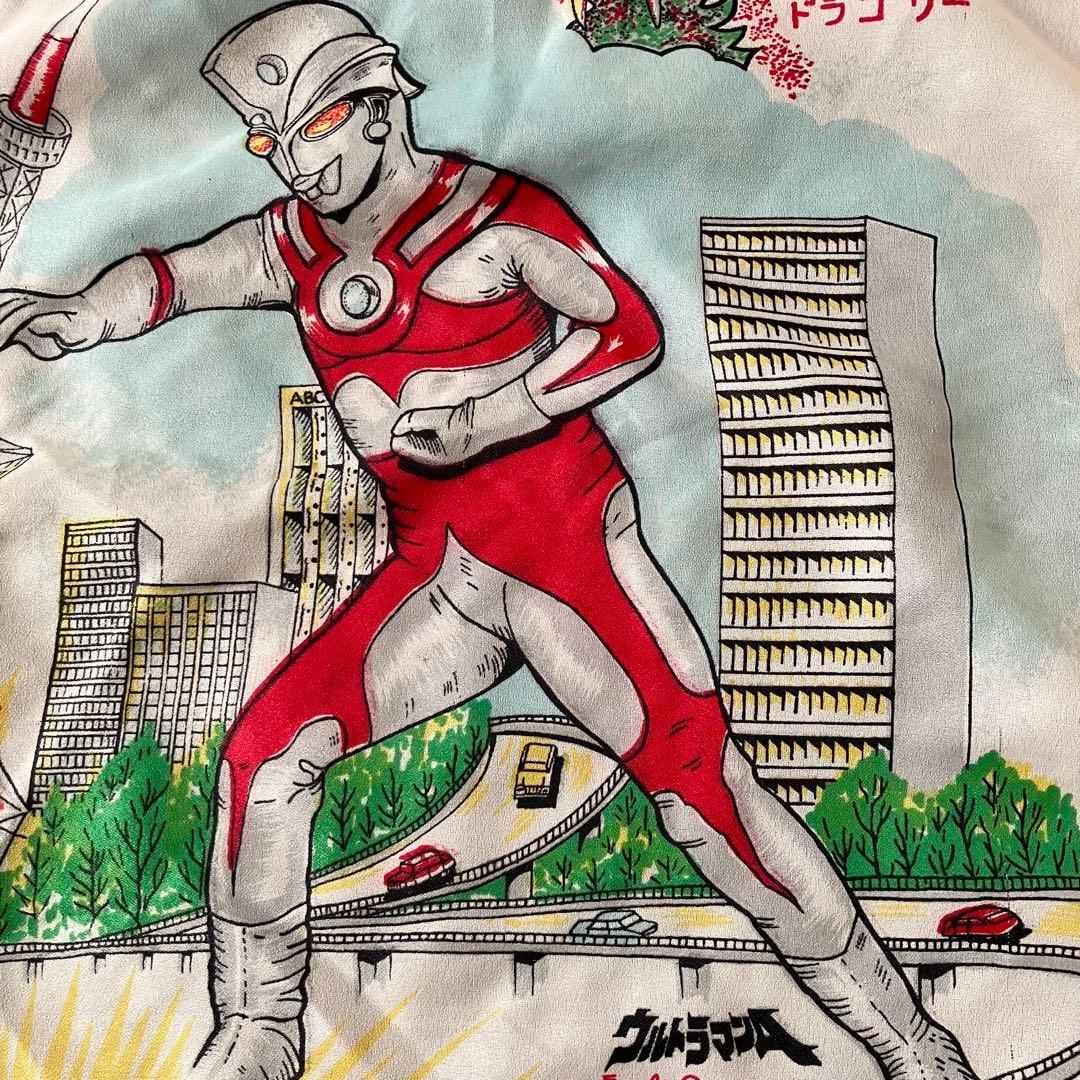 70s公式当時物 ウルトラマンA レア物 円谷プロ ウルトラマンエース スカーフ