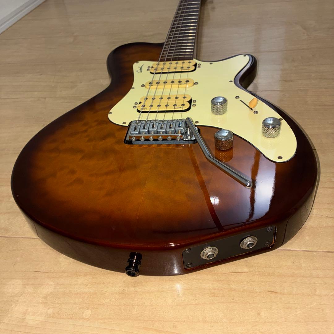 希少！！godin solidac ゴダンソリダック　ピエゾ内蔵 エレキギター