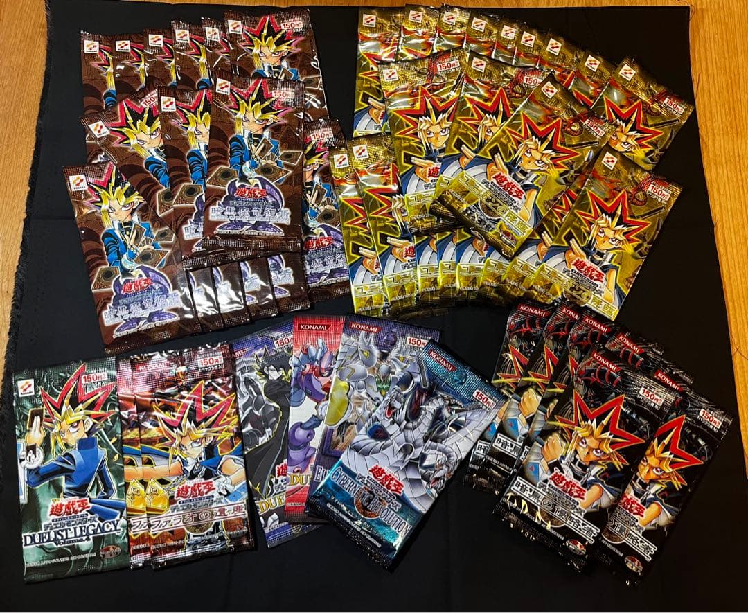 遊戯王　絶版パック　未開封　まとめ売り
