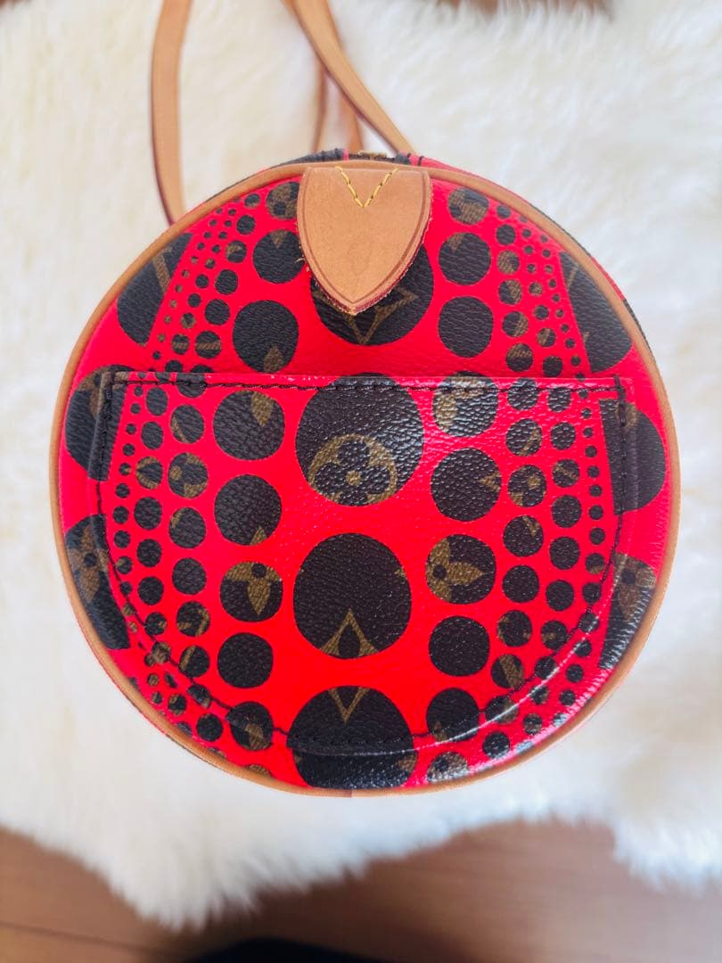 《美品)LOUIS VUITTON パピヨン 草間彌生　パンプキンドット