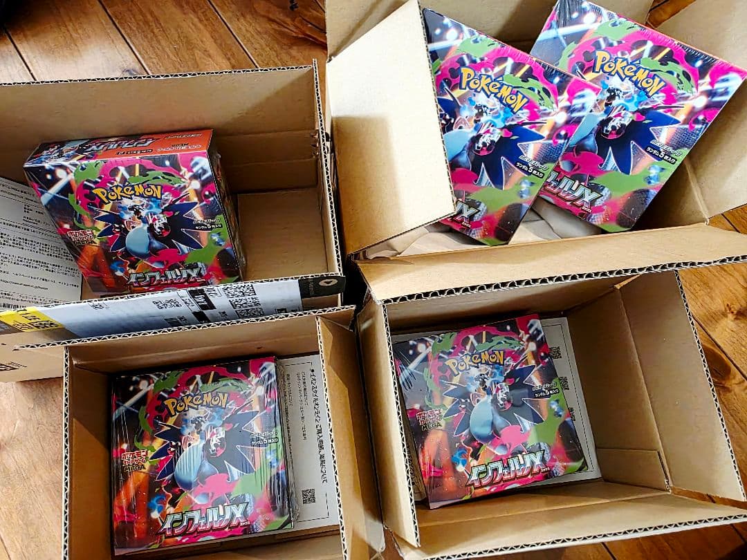 インフェルノX シュリンク付き未開封 5BOX