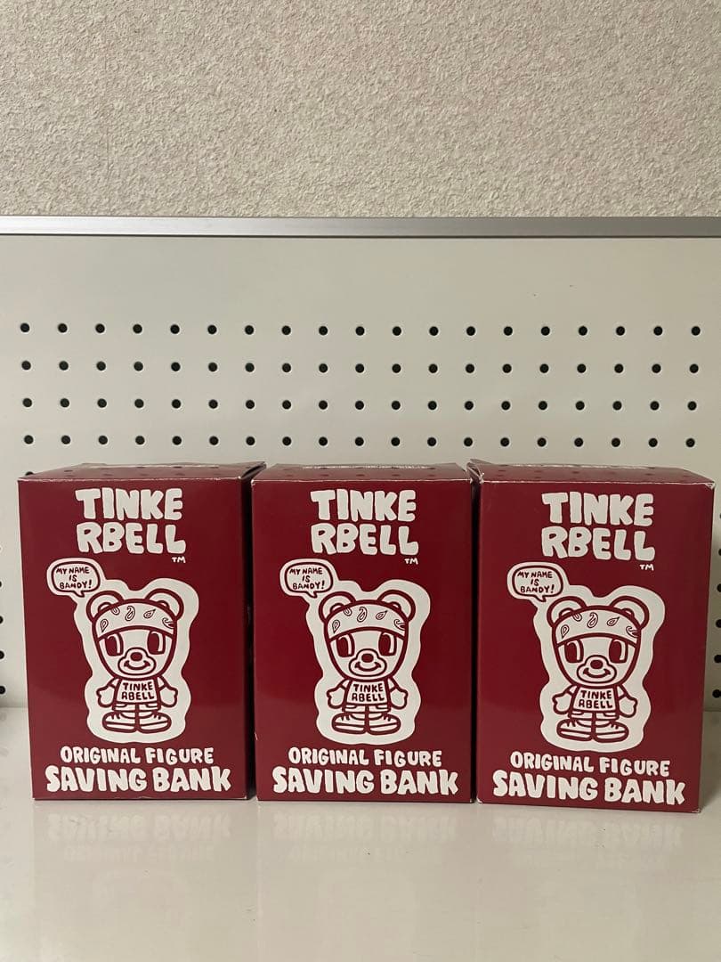 ★激カワ★激レア★ティンカーベル★TINKE RBELL貯金箱3体セット