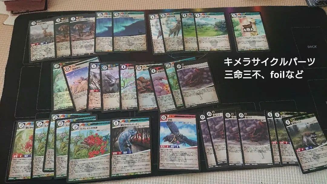 【アニマルカードゲームデッキ】引退品セット【７デッキ＋α】