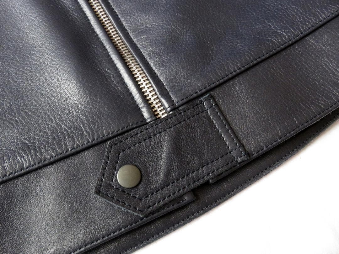 アディクトクローズ AD-01 ホース ダークブルー 38 シングルライダース