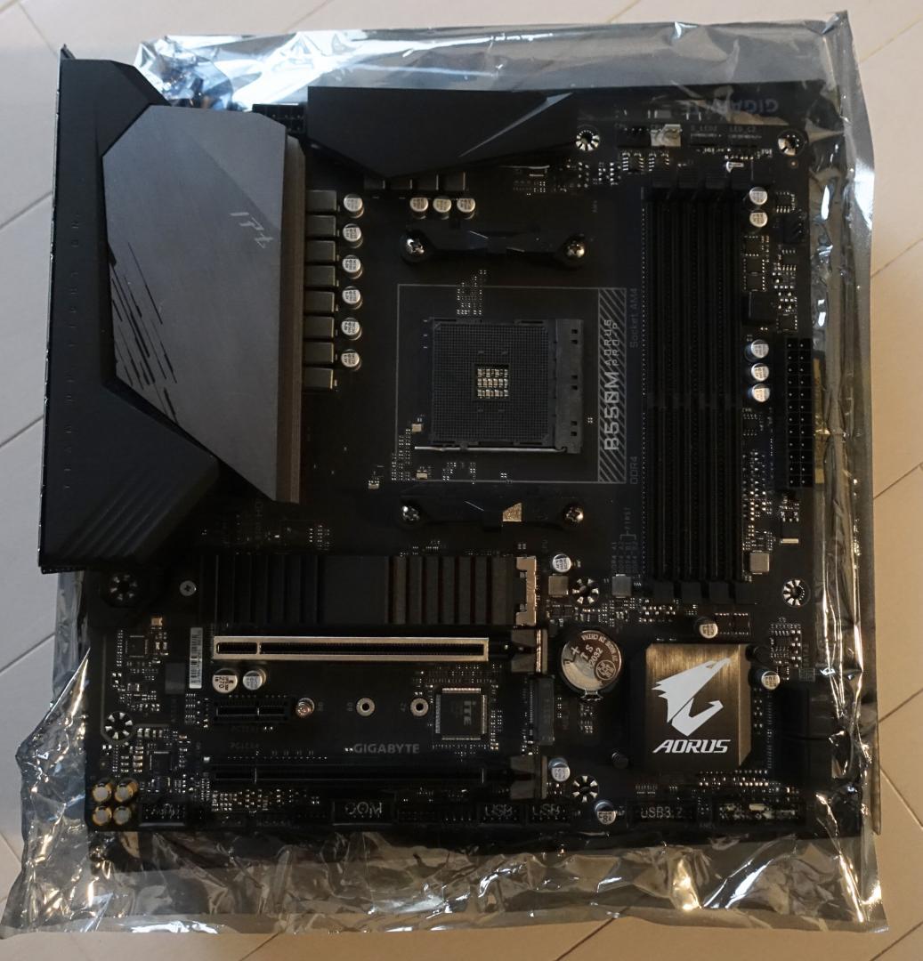 [訳アリ] GIGABYTE B550M AORUS PRO-P マザーボード