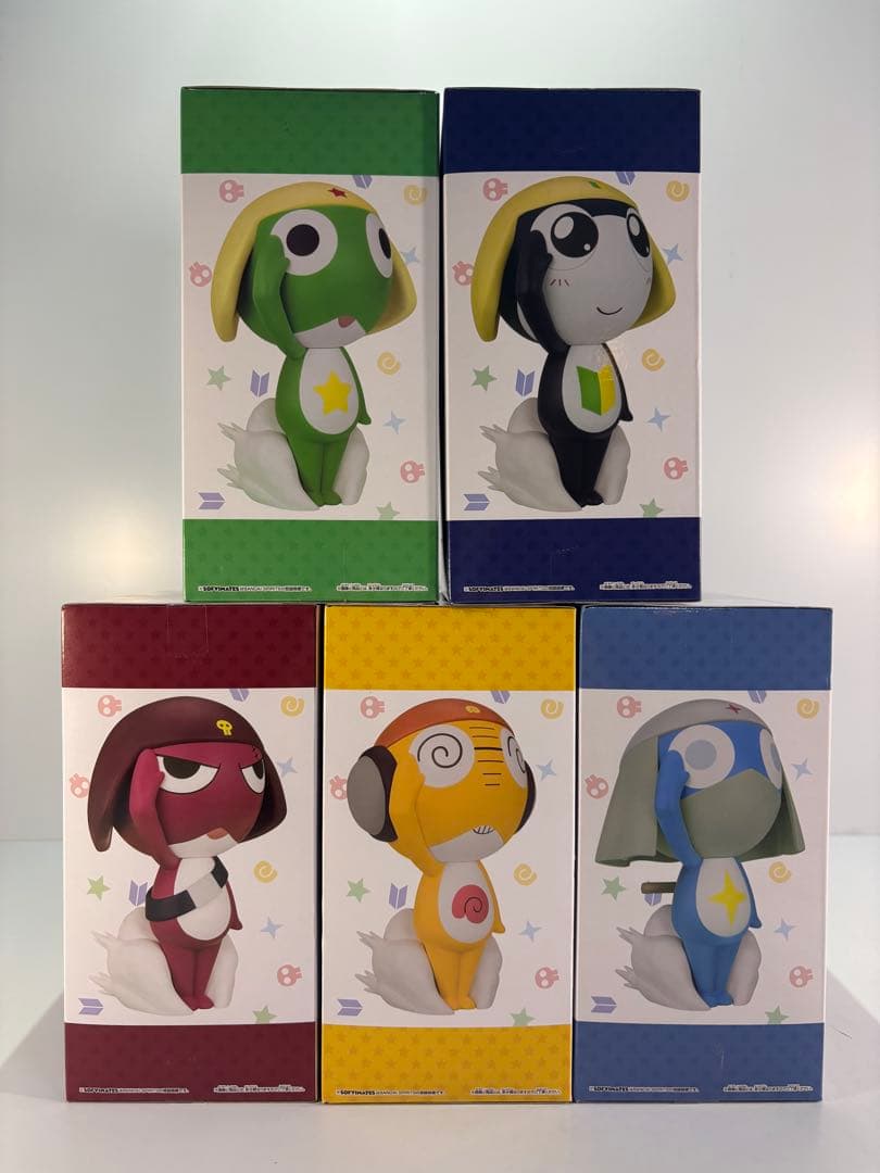 おおきなSOFVIMATES ケロロ軍曹 フィギュア 5体セット