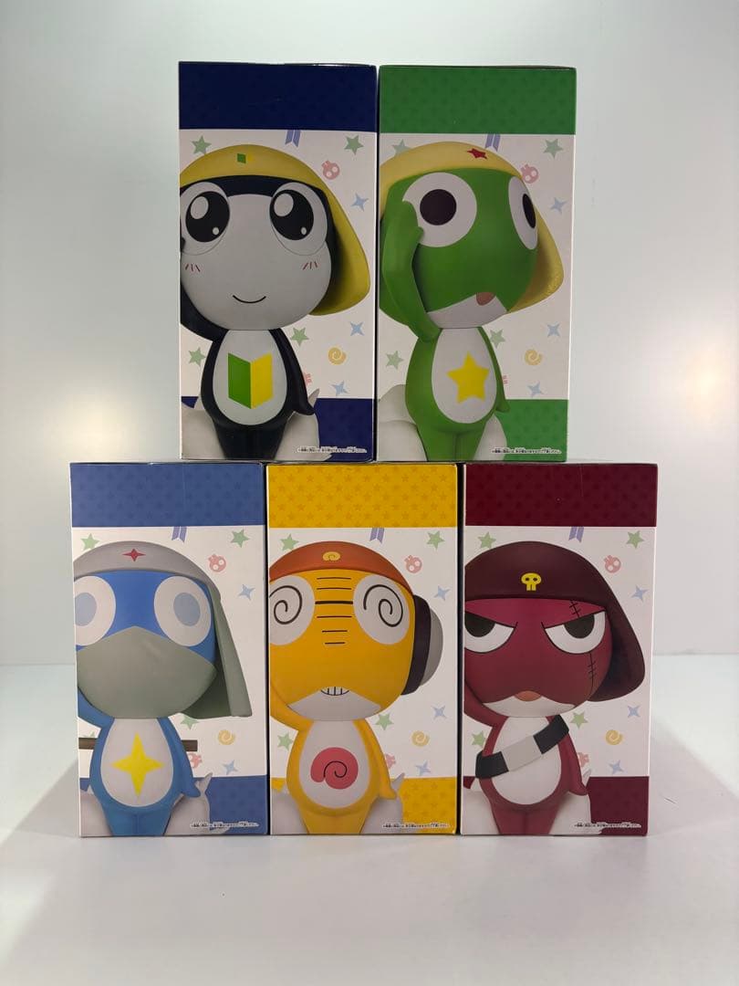 おおきなSOFVIMATES ケロロ軍曹 フィギュア 5体セット