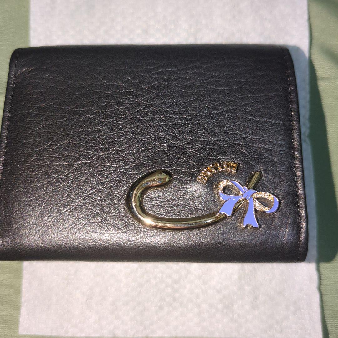 ANNA SUI 猫の顔 三つ折り財布