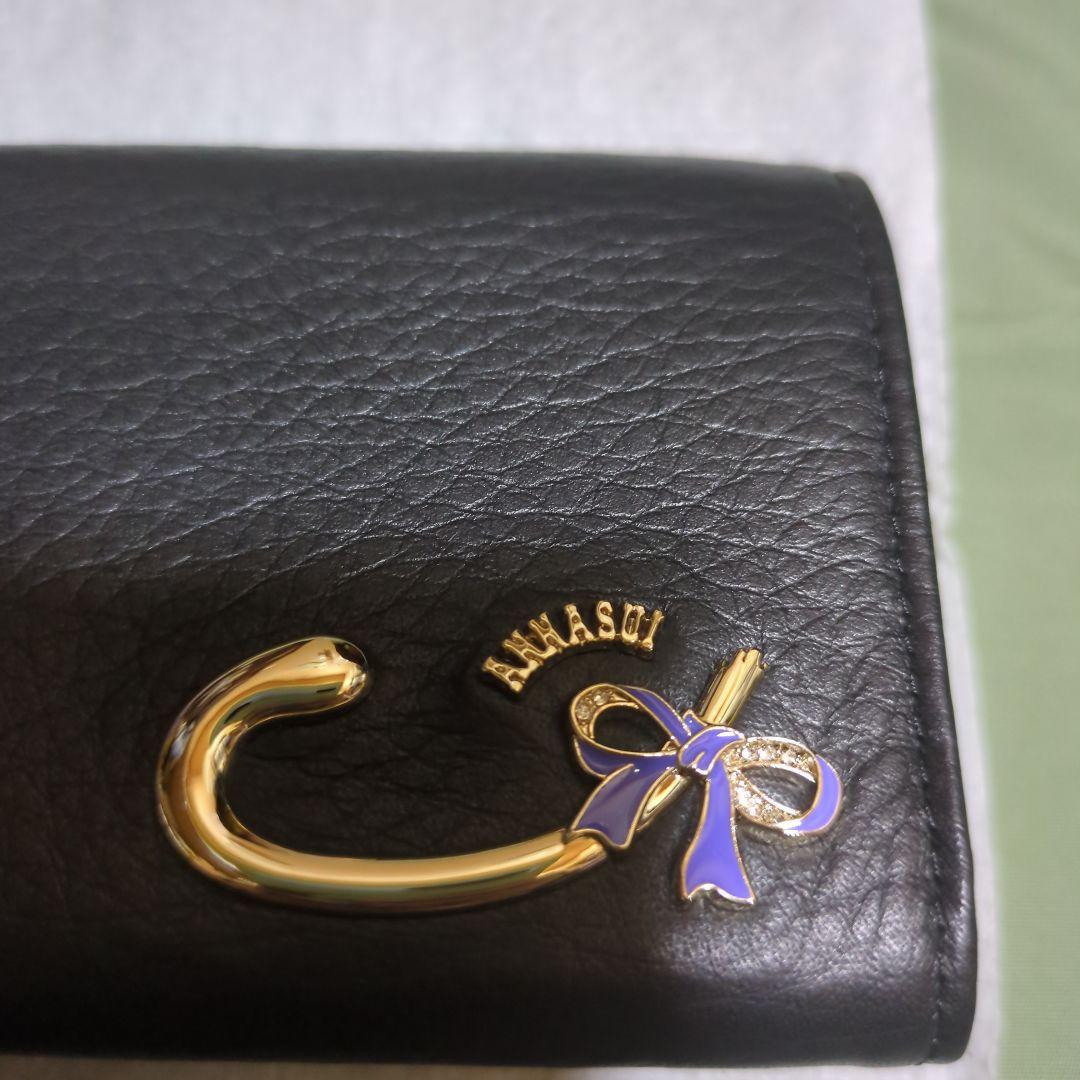 ANNA SUI 猫の顔 三つ折り財布