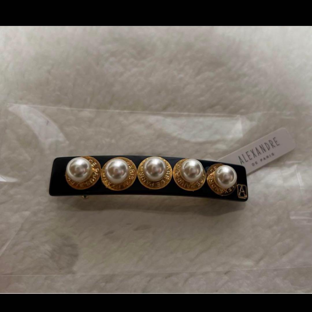 お値下げ　アレクサンドル ドゥ パリ　バレッタ