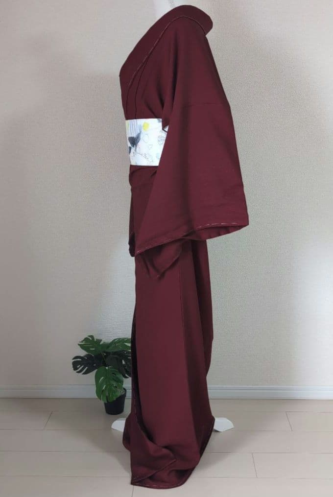 ま*あ様 【三花】未使用品　斉藤三才　トールサイズ　正絹　還暦　一つ紋　着物　リ