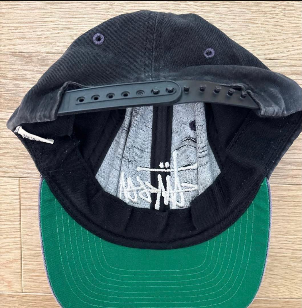 old stussy キャップ　90s