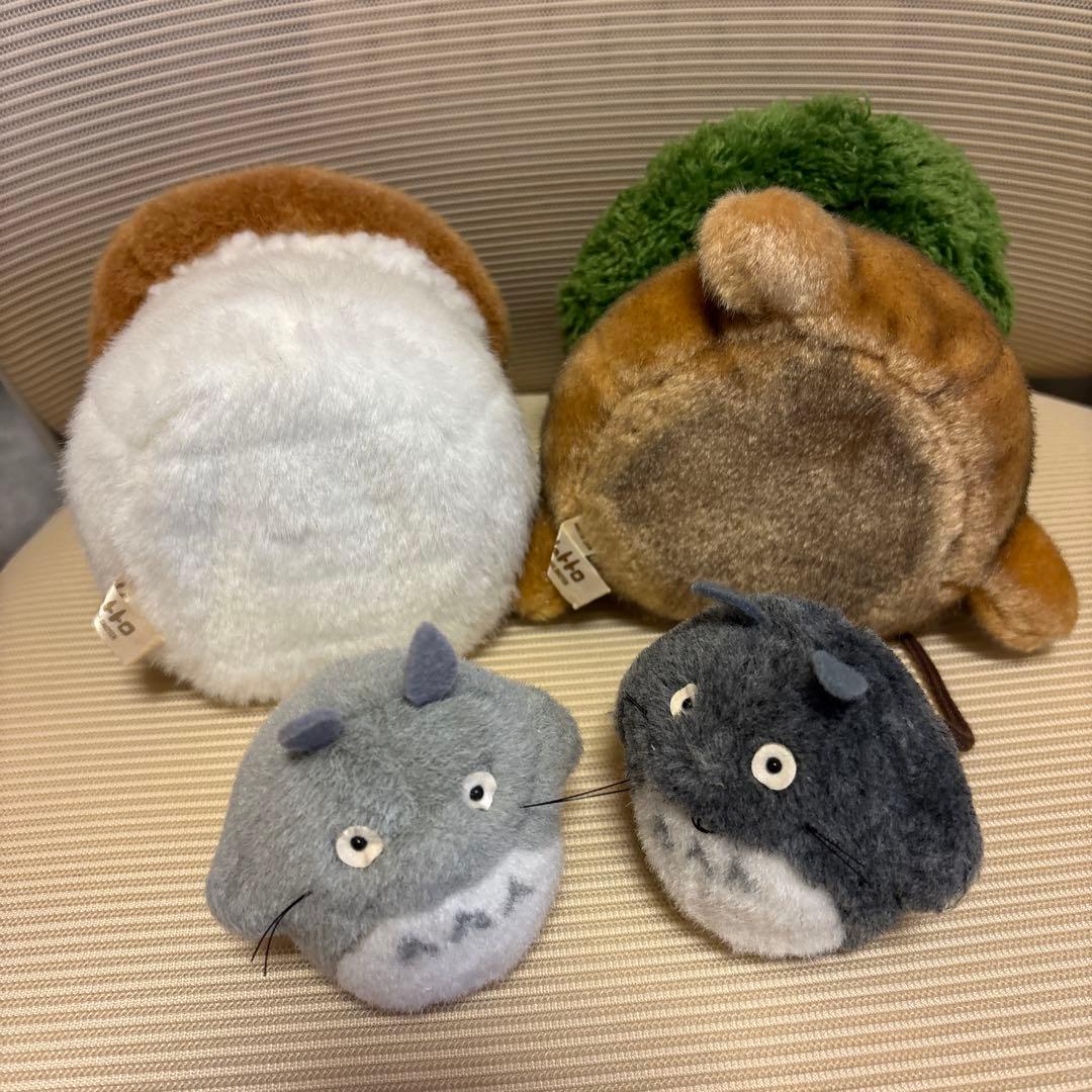 訳あり‼️となりのトトロ　ぬいぐるみ　トトロのおうち　木株　キノコ　2個セット