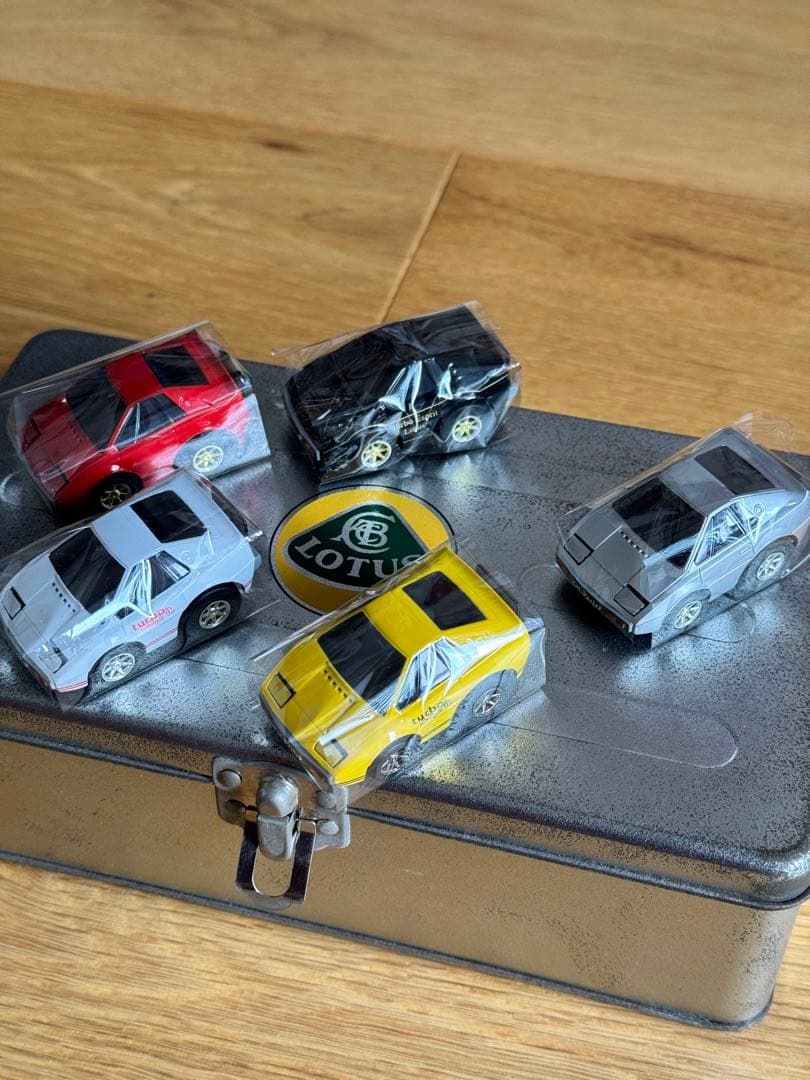 Lotus ミニカー 5台セット 専用ケース付き