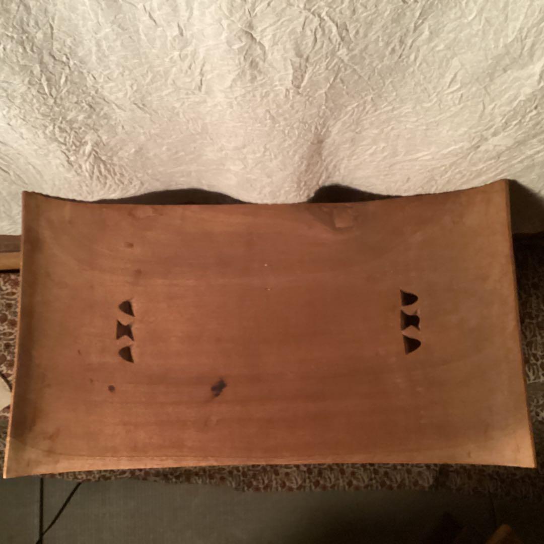 最終値下げ　アシャンティ族　スツール① アフリカ民芸