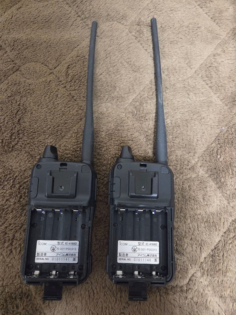 【最終値下げ】ICOM IC-4188D 2台セット 同時通話対応 希少 美品
