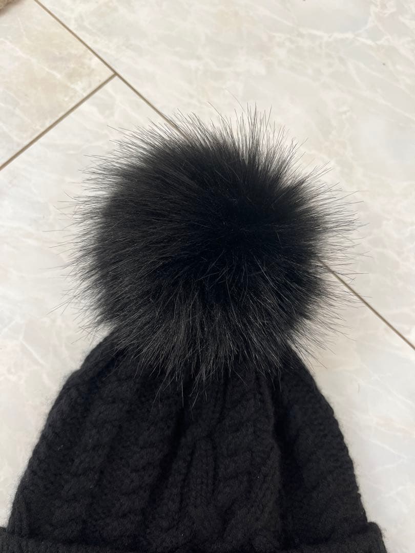 MONCLER ケーブル編み ニット帽 未使用