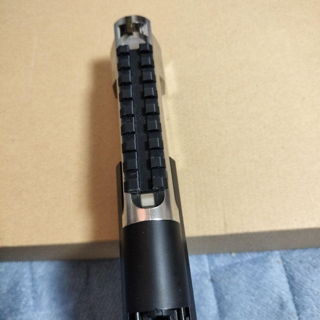 東京マルイ純正デザートイーグルハードキックガスガン シルバー ホワイト