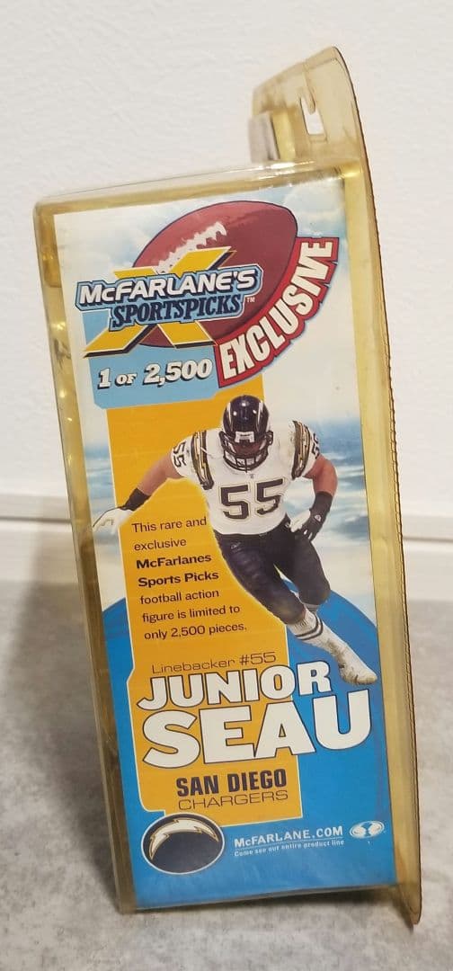 【激レア　未開封】NFL　マクファーレンフィギュア　★ジュニア・セアウ★