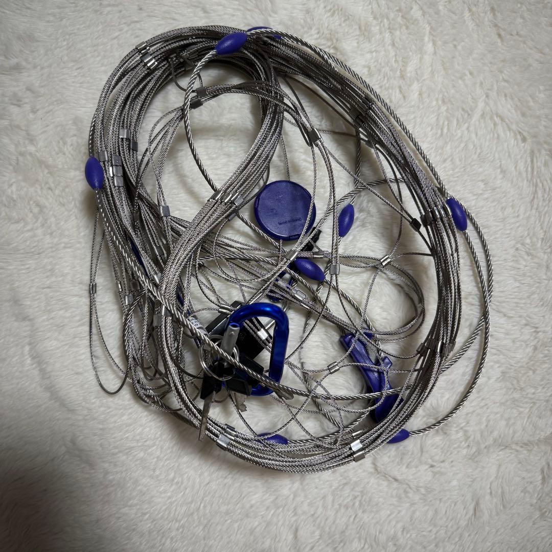 未使用品　PACSAFE パックセーフ 55-85L ワイヤーロック