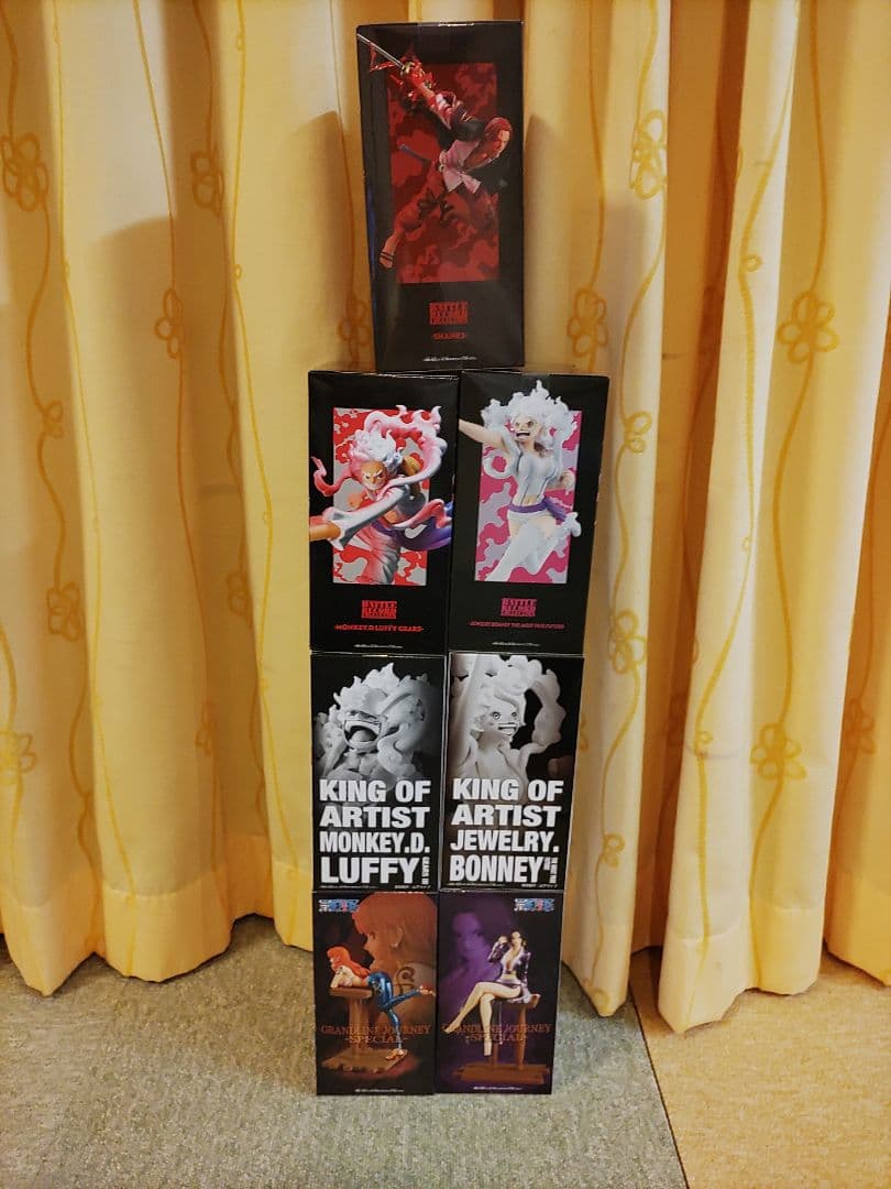 ワンピースフィギュア まとめ売り 12種 計12点セット+ラグマットおまけ付き