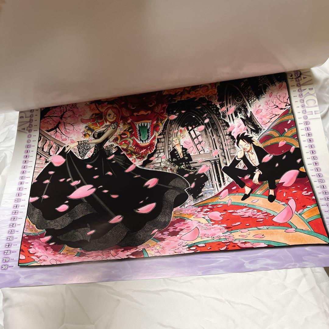 ONE PIECE コミックカレンダー 2005〜2008 4点セット