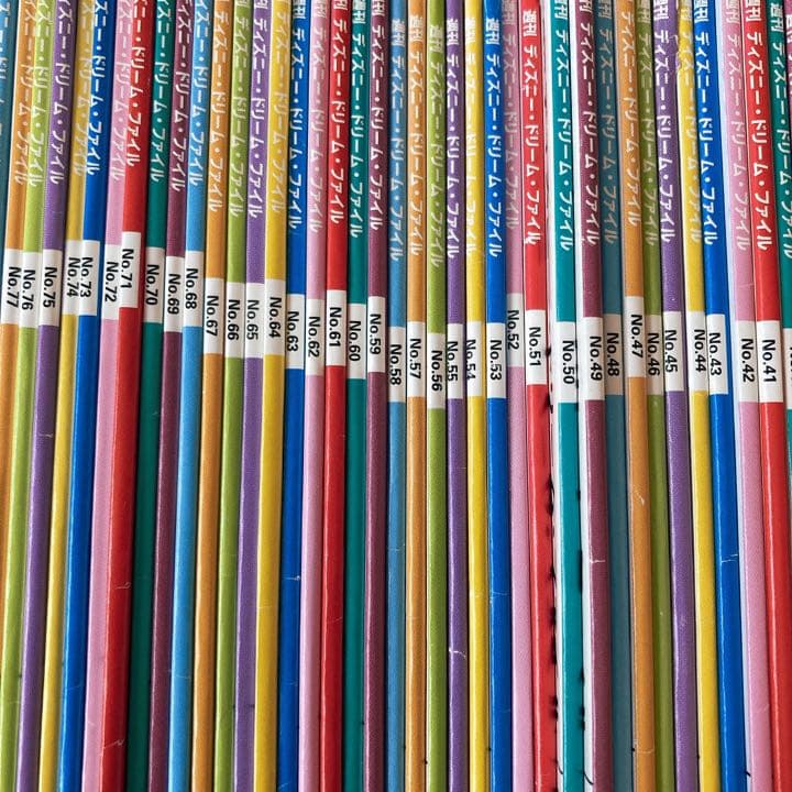 ディズニードリームファイル ディアゴスティーニ Disney