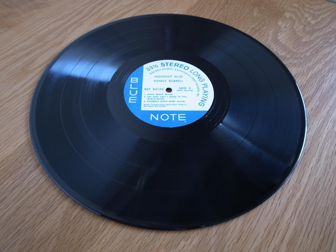 ケニー・バレル ミッドナイト・ブルー US盤 LP ブルーノート