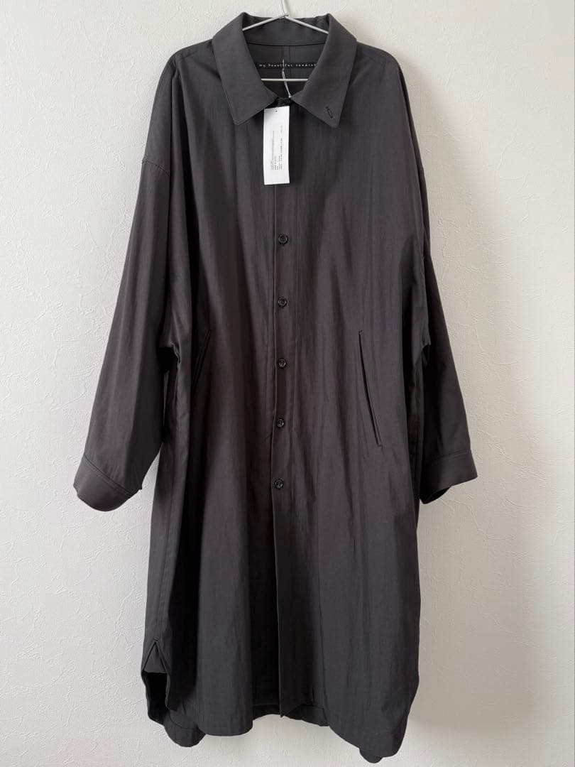 【新品】my beautiful landlet ロングシャツコート