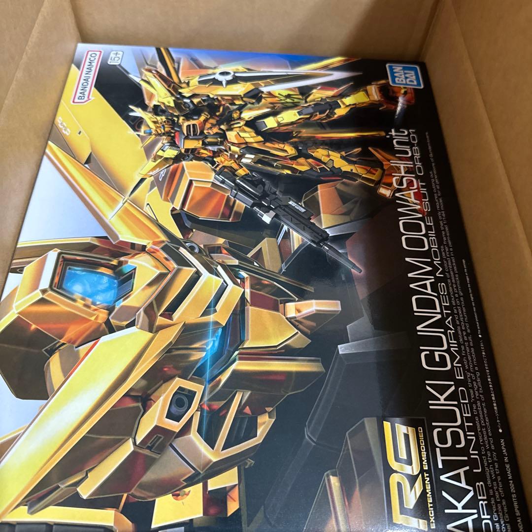 RG 1/144 アカツキガンダム(オオワシ装備)