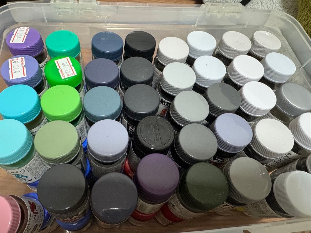 模型用塗料(250個以上)・溶剤　【まとめ売り】