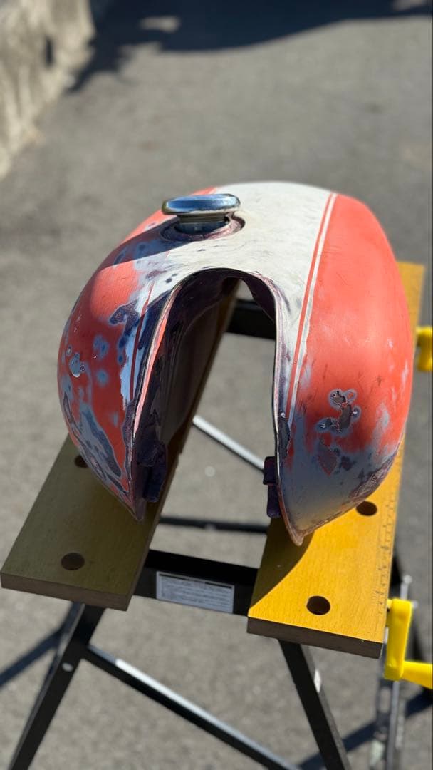 T*A様 YAMAHA SR400/500 ヴィンテージタンク