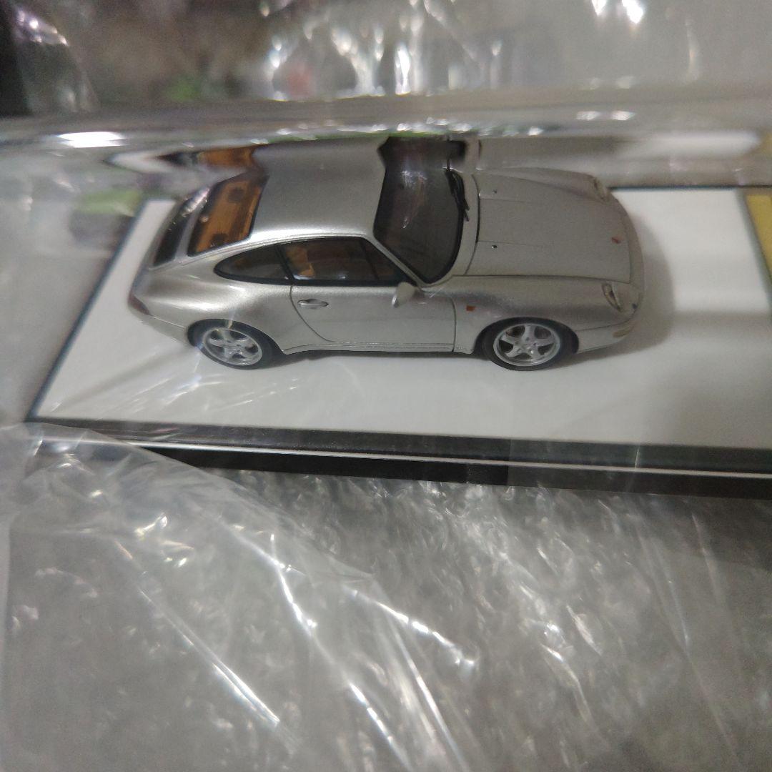 1/43　VISION　ポルシェ911　カレラ4　シルバー　1995