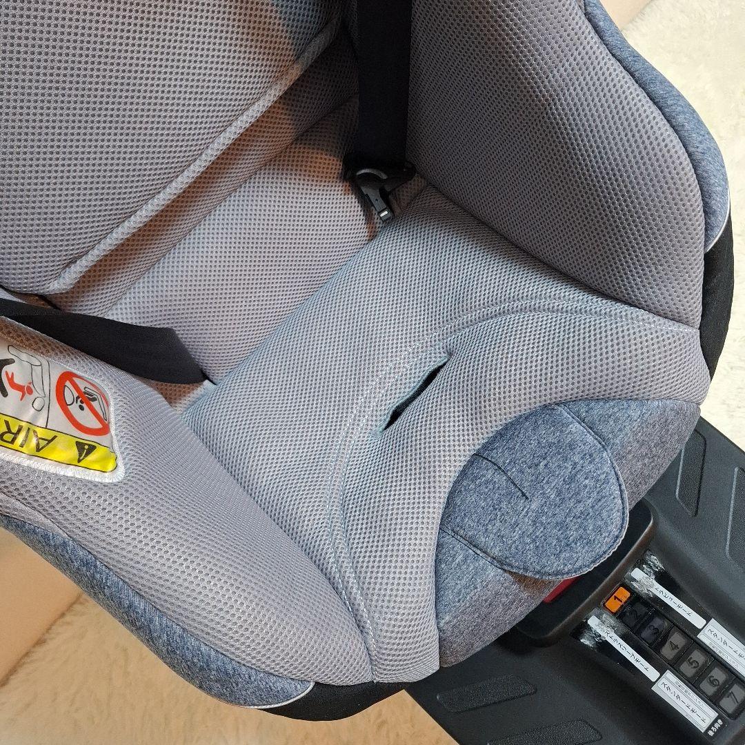 【美品】Aprica クルリラ AC ネイビー NV フットステップ付き