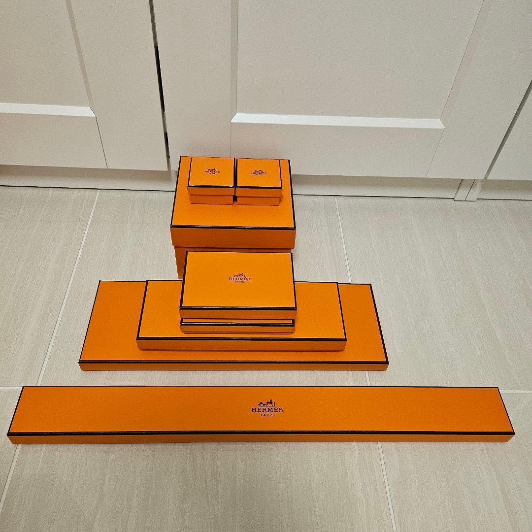 エルメス ギフトボックスとバッグセット