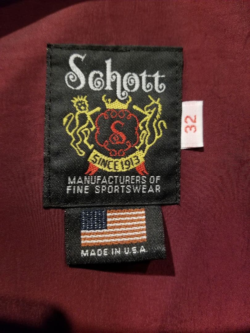 超★美品！Schott　641xx 32　シングルライダース　黒　牛革